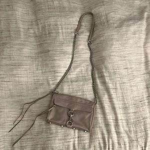 Rebecca Minkoff Gray Leather Crossbody